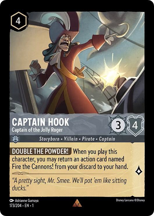 Captain Hook, Captain of the Jolly Roger (0173)