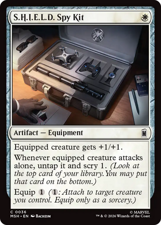 S.H.I.E.L.D. Spy Kit (MSH)