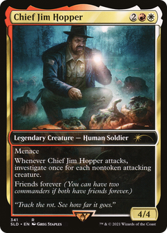 Chief Jim Hopper (341) - Foil