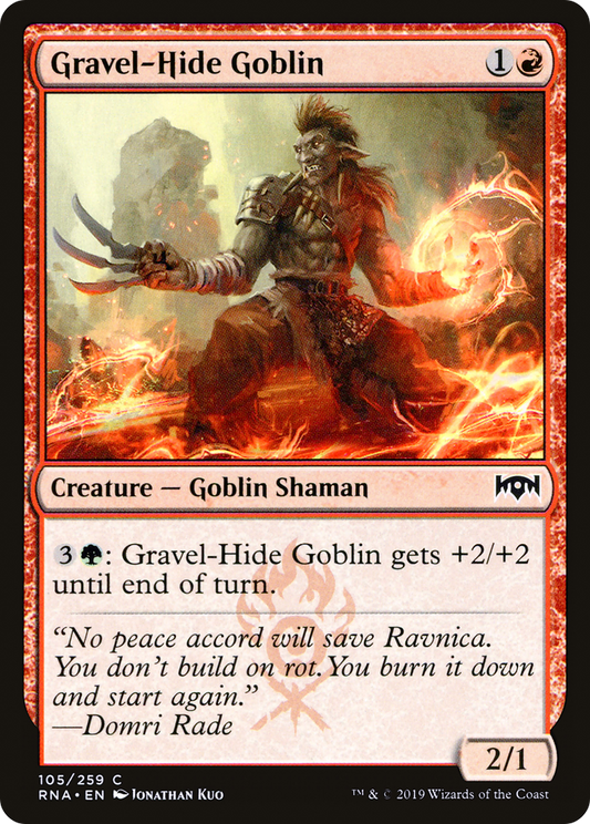 Gravel-Hide Goblin - Foil