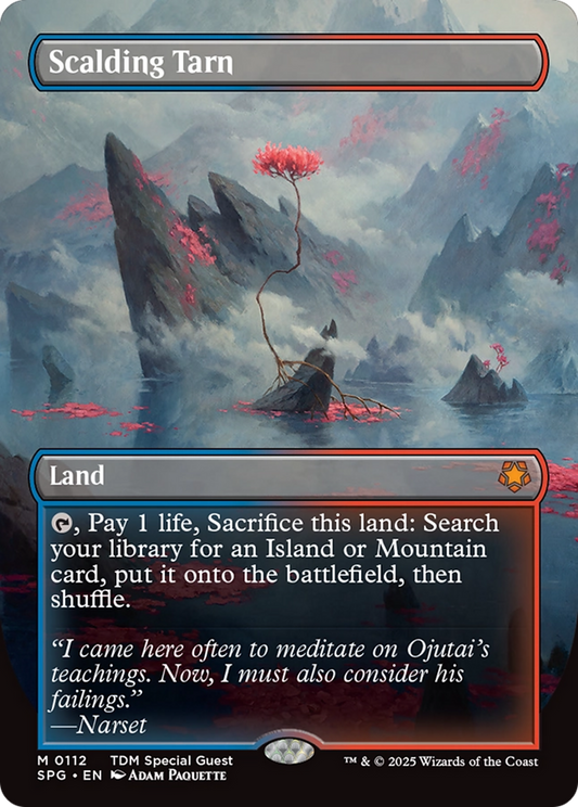 Scalding Tarn (0112) (Borderless) - Foil