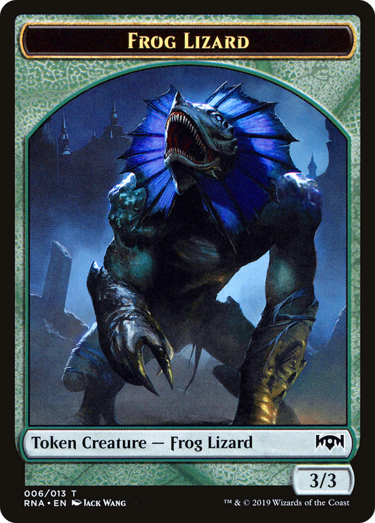 Frog Lizard Token (006)