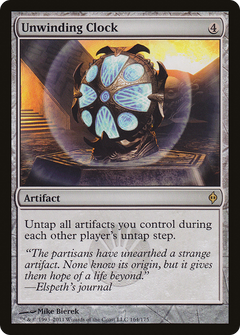 Unwinding Clock - Foil
