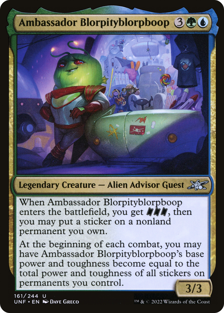 Ambassador Blorpityblorpboop - Foil