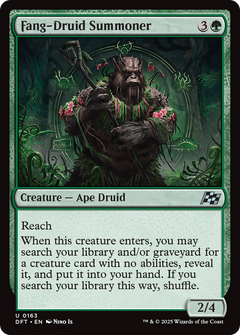Fang-Druid Summoner - Foil