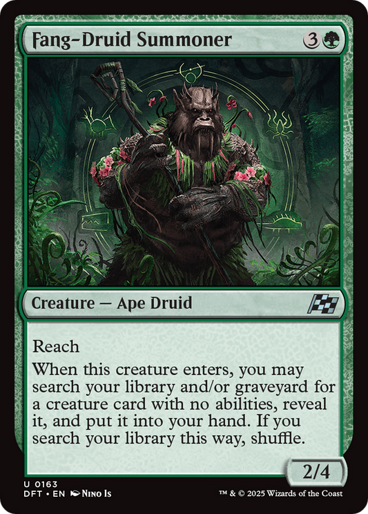 Fang-Druid Summoner - Foil