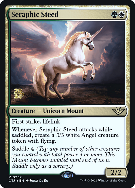 Seraphic Steed (0232) (Prerelease) - Foil