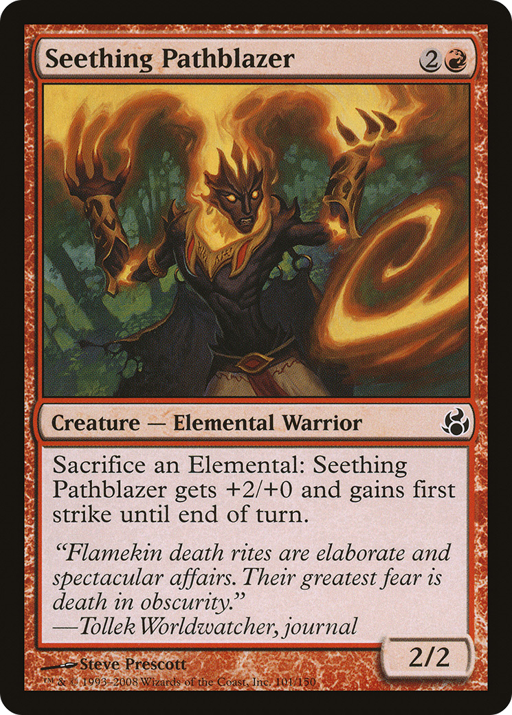 Seething Pathblazer - Foil