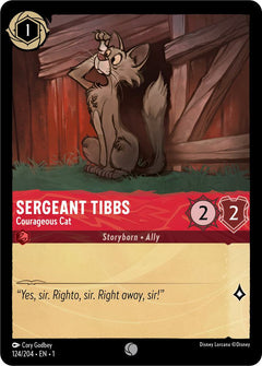 Sergeant Tibbs, Courageous Cat (0124)