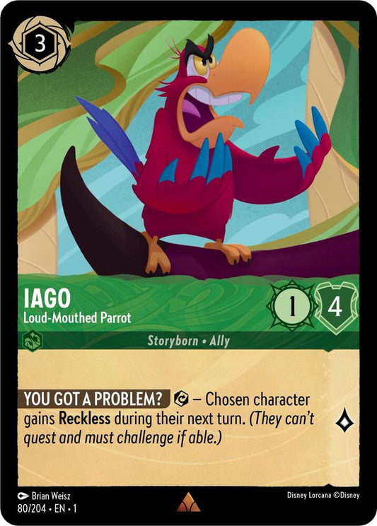 Iago, Loud-Mouthed Parrot (0080)