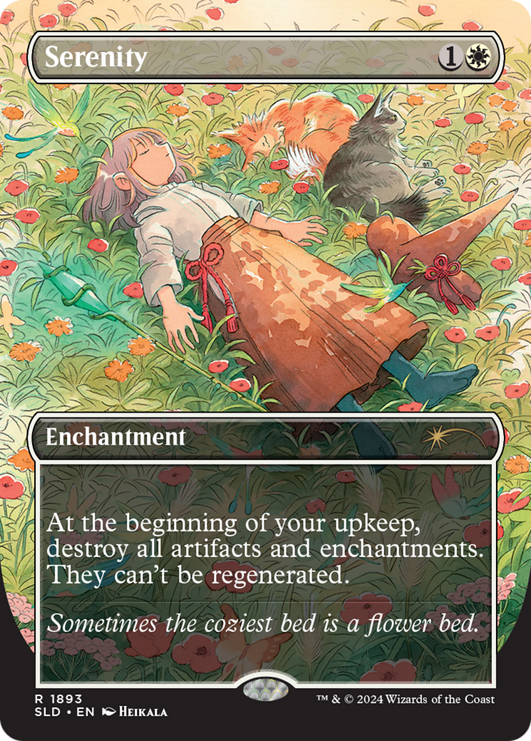 Serenity (1893) (Borderless) - Foil