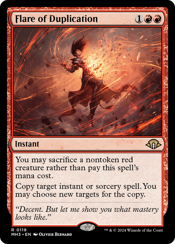 Flare of Duplication - Foil