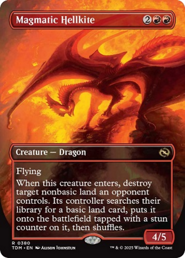 Magmatic Hellkite (0380) (Borderless) (Reversible) (TDM)