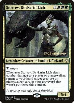 Storrev, Devkarin Lich (219) (Prerelease) - Foil