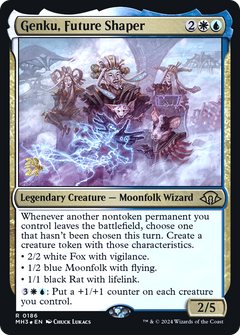 Genku, Future Shaper (0186) (Prerelease) - Foil