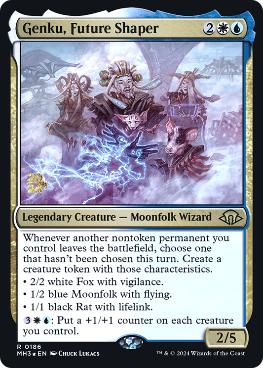Genku, Future Shaper (0186) (Prerelease) - Foil