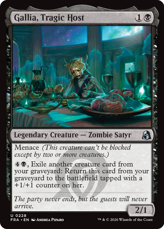 Gallia, Tragic Host (FRA) - Foil