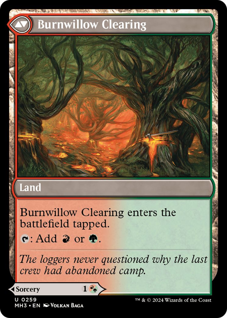 Stump Stomp // Burnwillow Clearing (MH3)