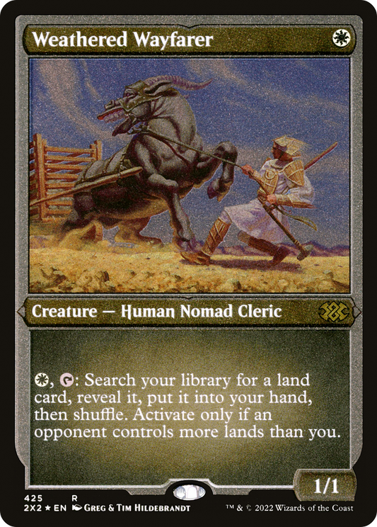 Weathered Wayfarer - Foil Etched