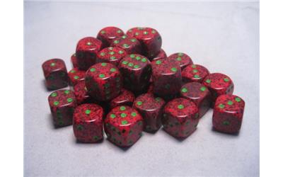 Dice Set - Speckled Strawberry 12mm d6 36ct
