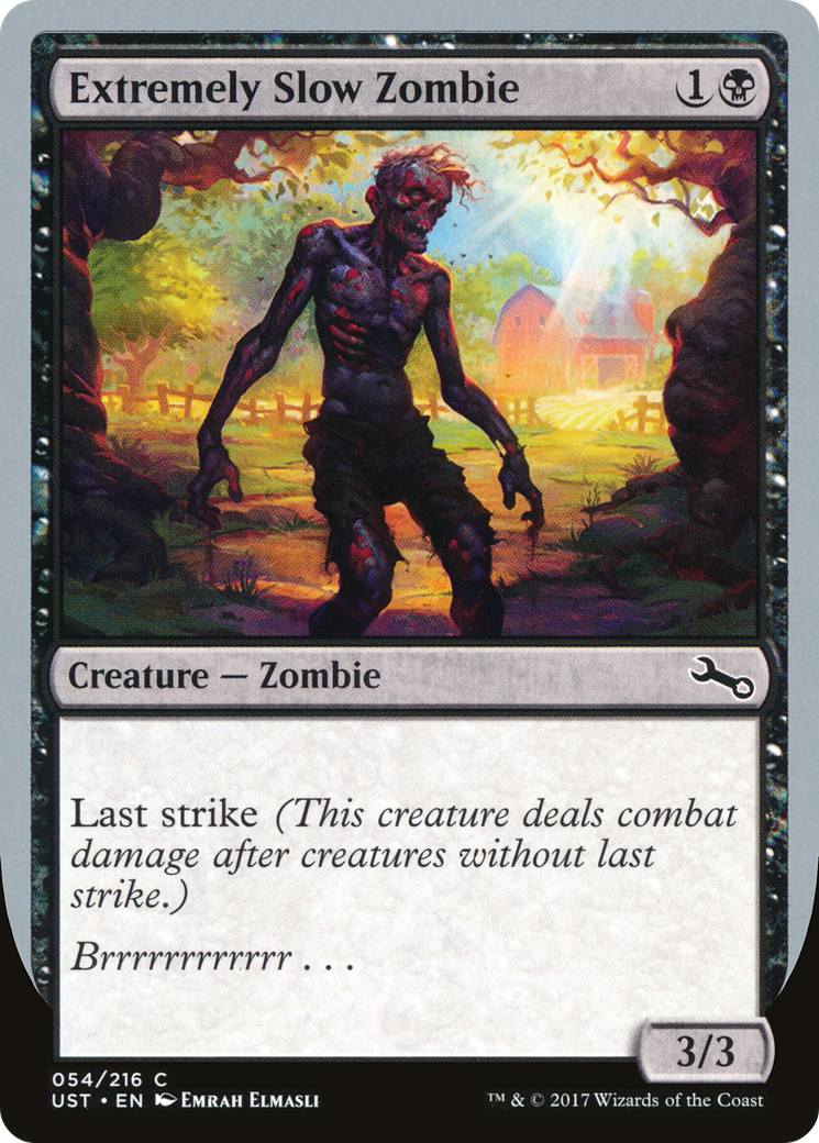 Extremely Slow Zombie (Brrrrrrrrrrrr ...)