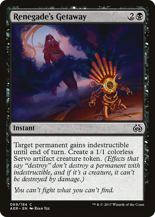 Renegade's Getaway - Foil