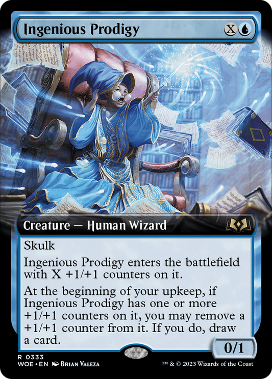 Ingenious Prodigy (0333) (Extended Art) - Foil