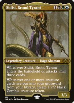 Sidisi, Brood Tyrant - Foil Etched