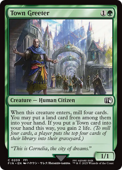 Town Greeter - Foil