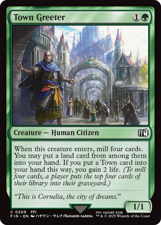 Town Greeter - Foil