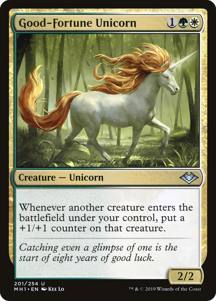 Good-Fortune Unicorn - Foil