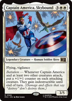 Captain America, Skybound (MSC) - Foil