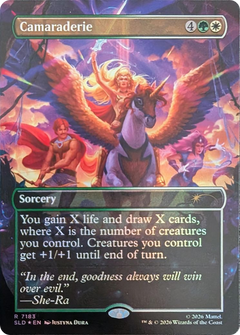Camaraderie (7183) (Borderless) (SLD) - Foil