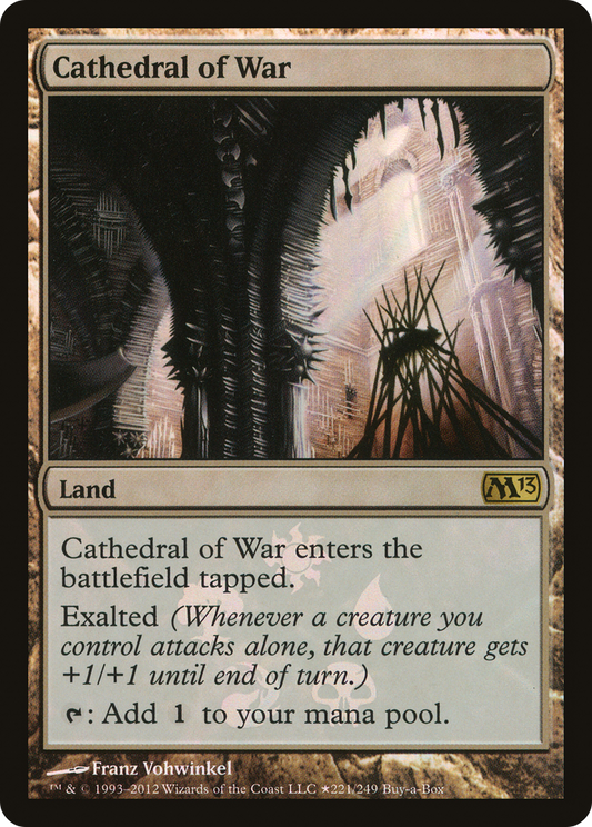 Cathedral of War (221) (Buy-a-Box) - Foil