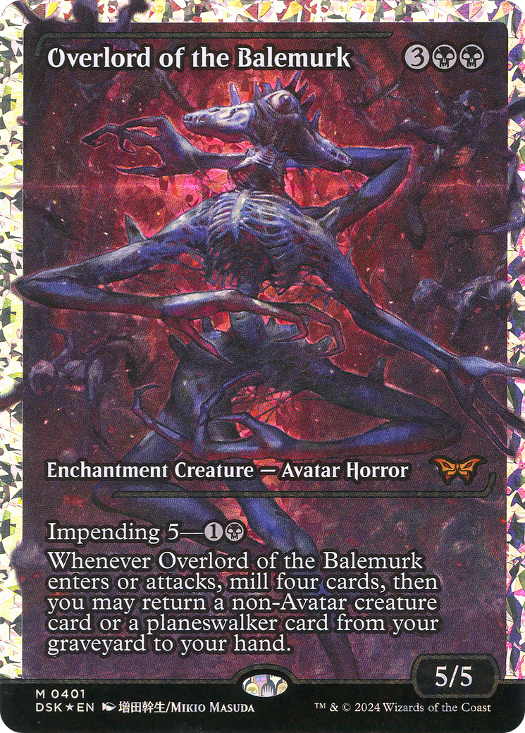 Overlord of the Balemurk (0401) (Showcase) - Fracture Foil