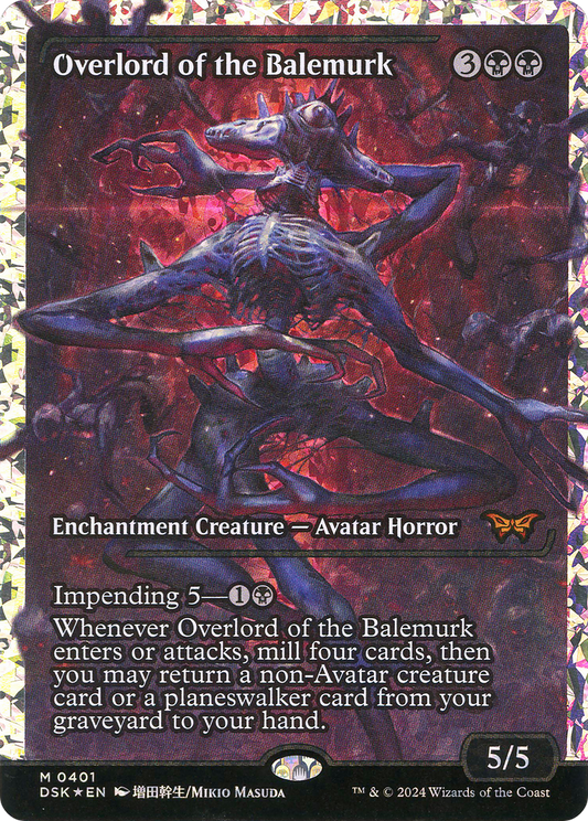 Overlord of the Balemurk (0401) (Showcase) - Fracture Foil