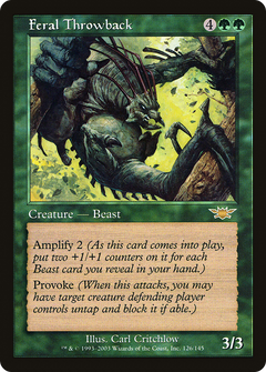 Feral Throwback - Foil