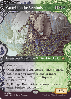 Camellia, the Seedmiser (0328) (Showcase) - Foil
