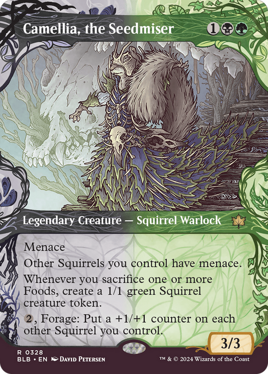 Camellia, the Seedmiser (0328) (Showcase) - Foil
