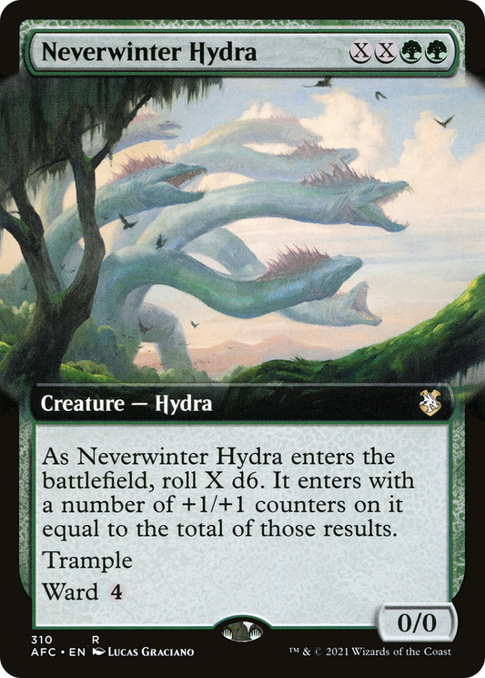 Neverwinter Hydra (310) (Extended Art)