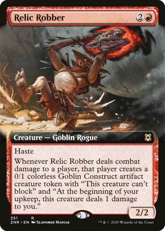 Relic Robber (351) (Extended Art) - Foil
