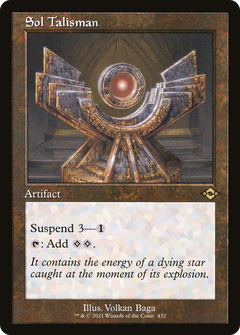 Sol Talisman (432) (Retro Frame) - Foil Etched