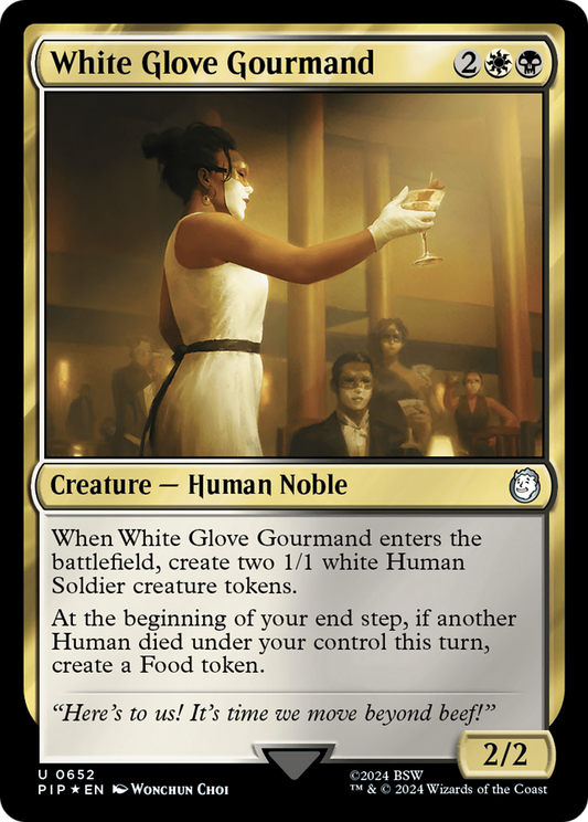 White Glove Gourmand (0652) - Surge Foil