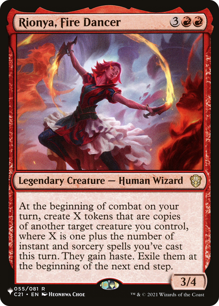 Rionya, Fire Dancer (C21-55) (PLST)
