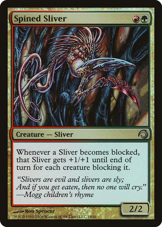 Spined Sliver - Foil