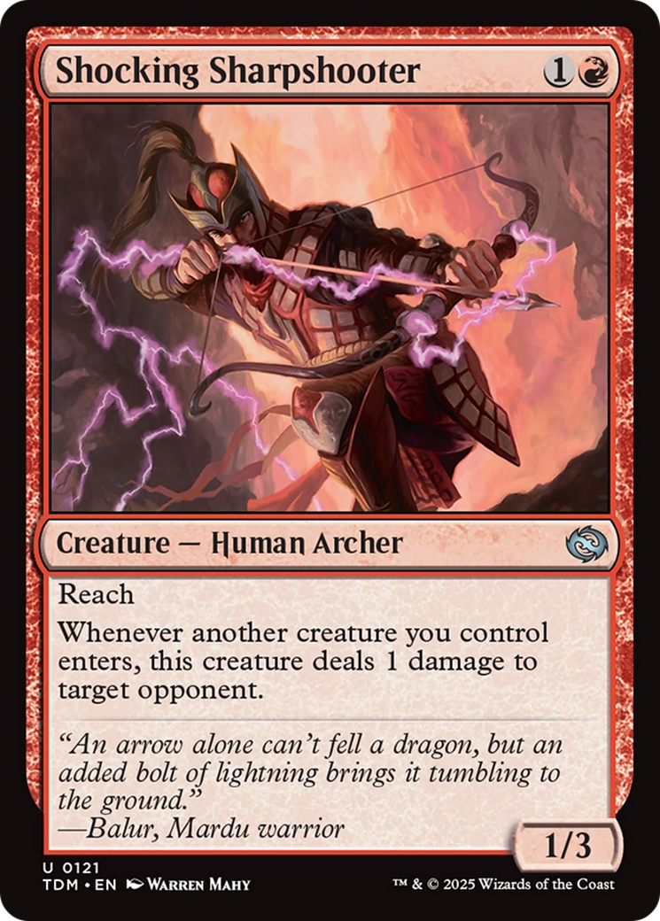 Shocking Sharpshooter - Foil