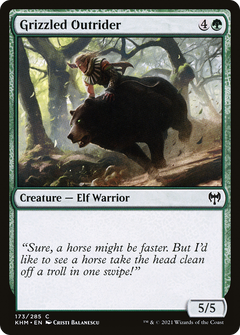 Grizzled Outrider - Foil