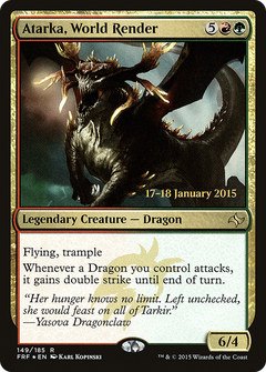 Atarka, World Render (149) (Prerelease) - Foil