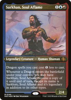 Sarkhan, Soul Aflame (0146) - Foil Etched