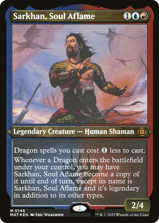Sarkhan, Soul Aflame (0146) - Foil Etched